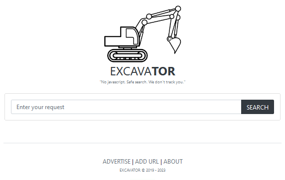 Excavator search engine Tor for miners.png