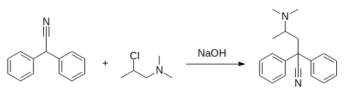 4-циано-2-диметиламино-4,4-дифенилбутан.png